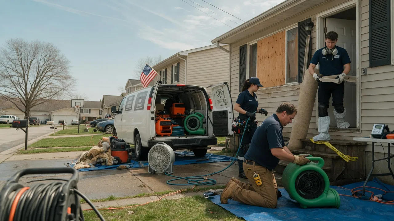 Water Damage Restoration in Helena, OK near me